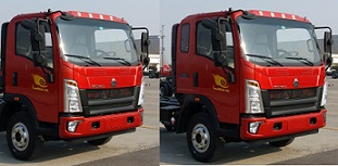 程力威牌CLW5040TPBZ5型平板运输车
