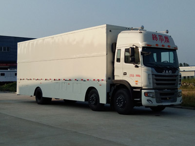 程力威牌CLW5200XWTH5型舞台车