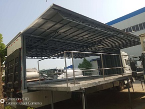 程力威牌CLW5200XWTD5型舞台车